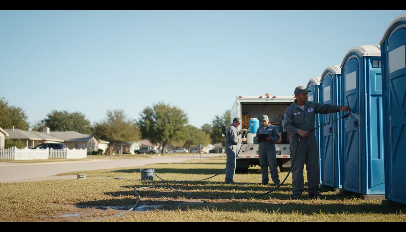 Long-Term Portable Toilet Rental in Hiawatha, IA near me